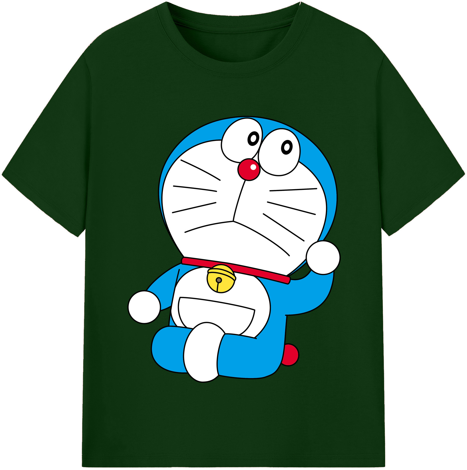 （画像用） ドラえもん Doraemon 綿100％半袖Tシャツ（フロントプリント）